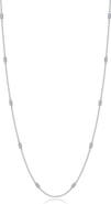 Lafonn Simulated Diamond Station Necklace