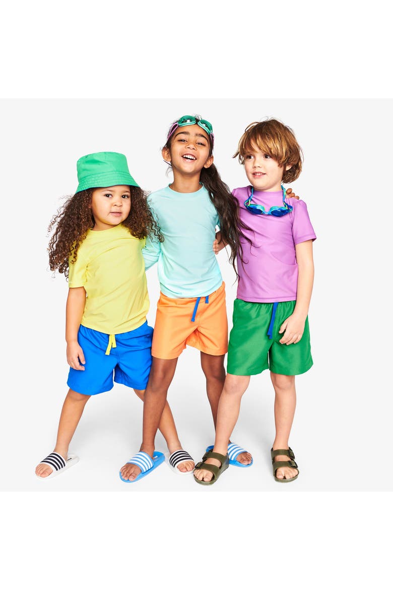 Kids Swim Trunk, Alternate, color, Bright Azalea