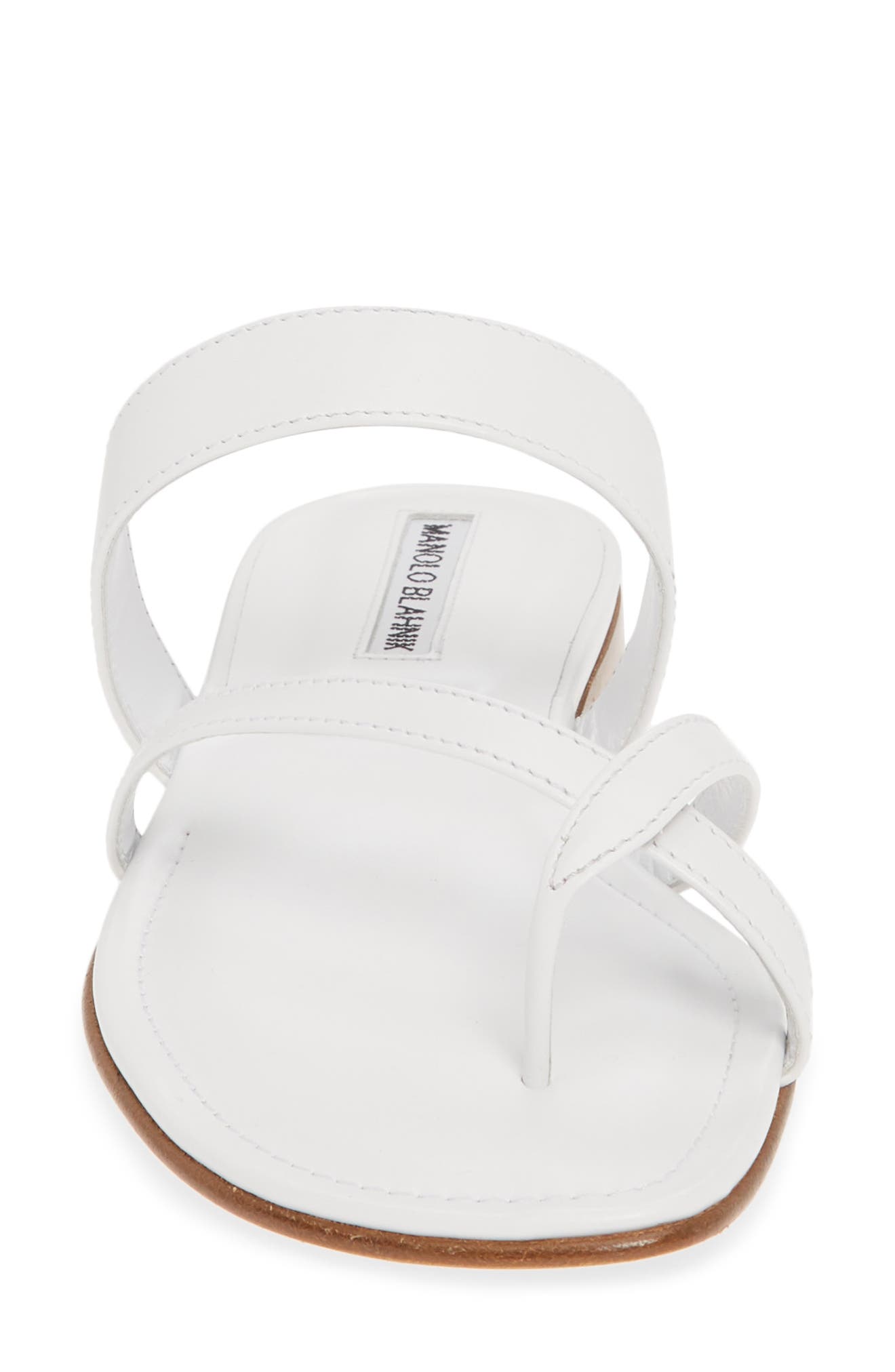 Manolo Blahnik Slide Sandal, Alternate, color, 