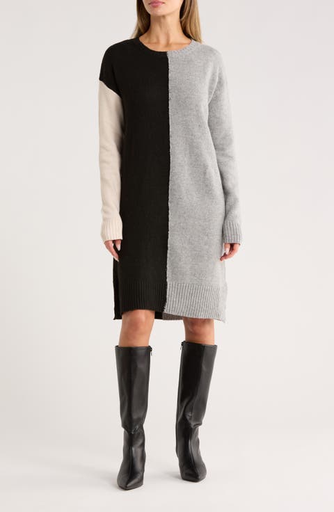 Gramercy Colorblock Sweater Dress