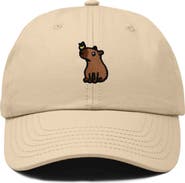 Dalix Capybara Embroidered Everyday Hat