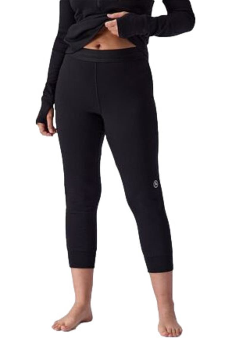 Backcountry Cedars Rws Merino Mid-Wt Baselayer 3/4 Bottom - Women's, Alternate, color, Black