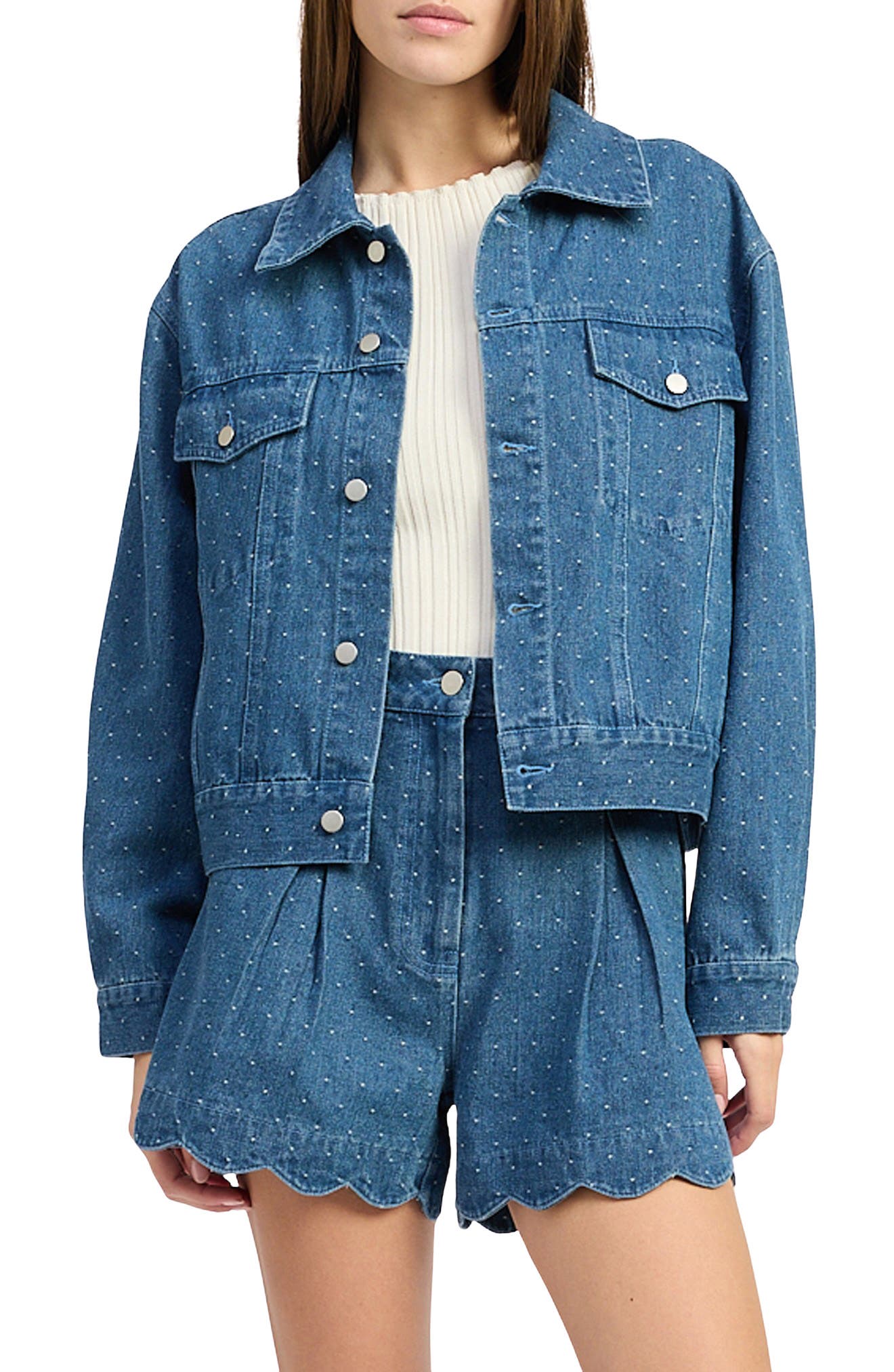 selected MEDIUM WASH DENIM