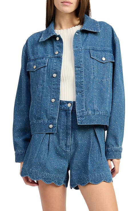 Heidi Studded Denim Jacket