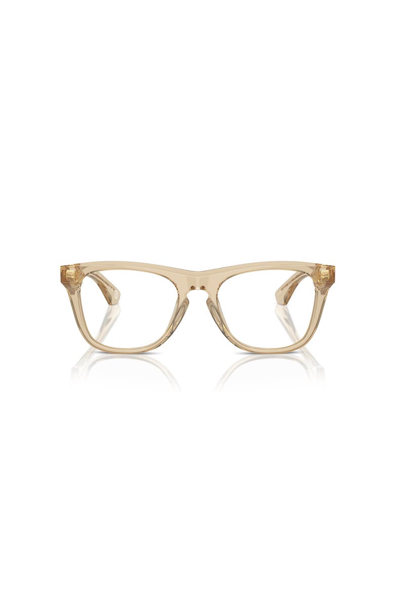 51mm Square optical glasses, Alternate, color, Beige
