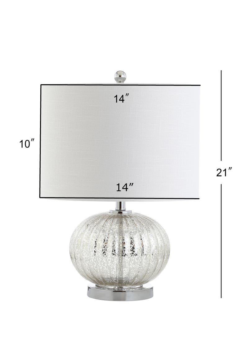 Judith Mercury Glass LED Table Lamp, Alternate, color, Mercury Silver