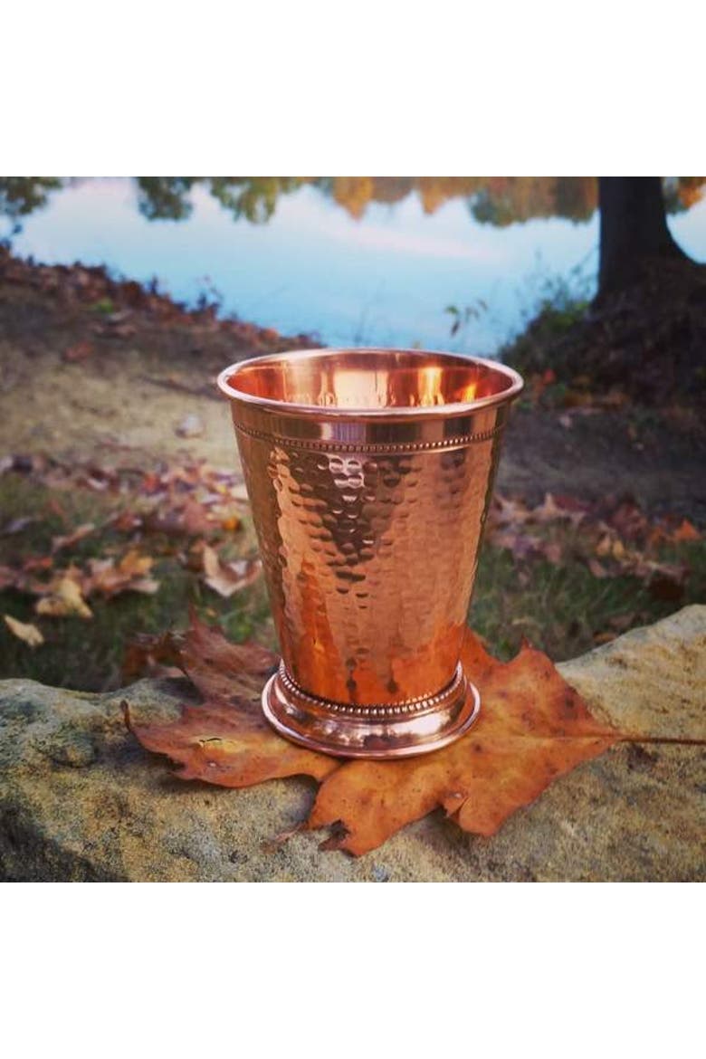 Hammered Copper 12 Ounce Mint Julep Cup - Set of 4, Alternate, color, Copper
