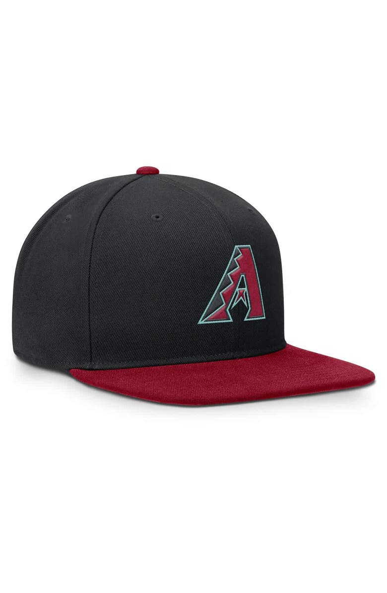 Nike Men's Nike Black/Red Arizona Diamondbacks Primetime Pro Dri-FIT Snapback Hat, Alternate, color, Black