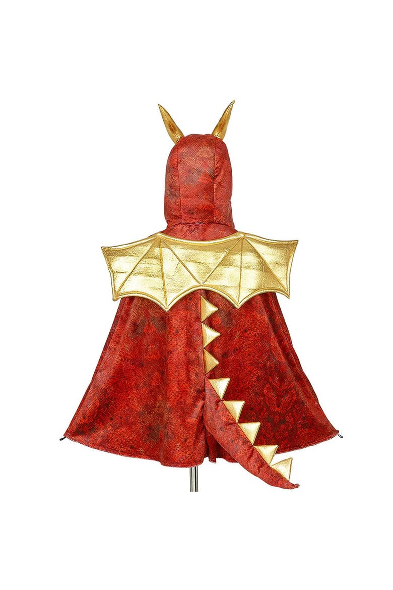Red Dragon Costume Cape for Kids, Alternate, color, Red