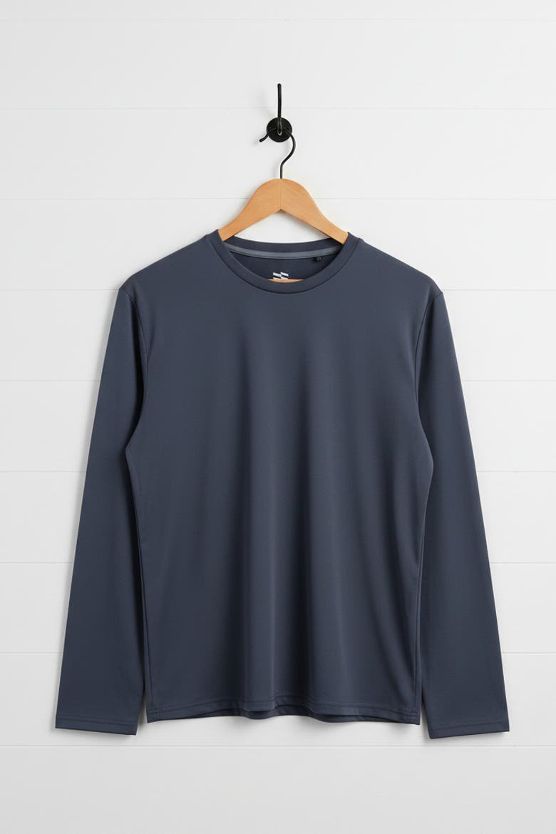Men's Baseline DriComfort Long Sleeve Tee, Alternate, color, Arctic Blue