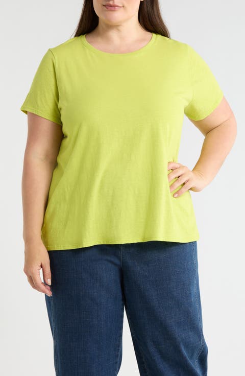 Organic Cotton Crewneck T-Shirt (Plus)