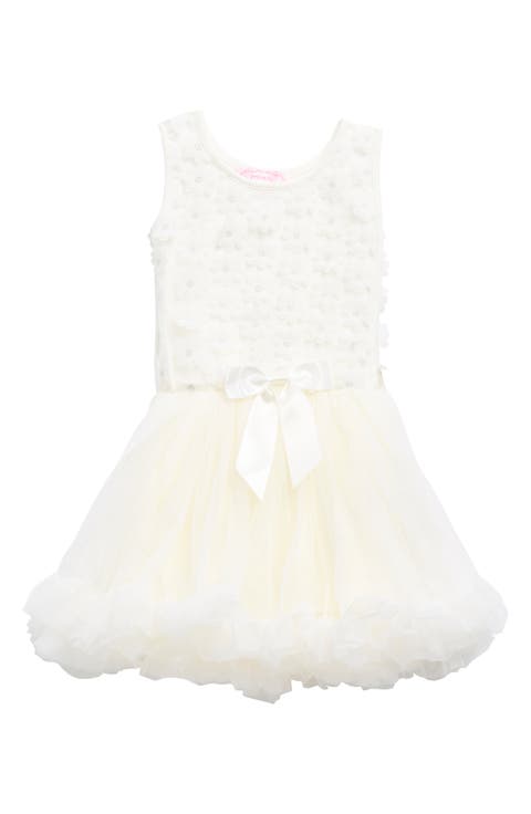 Kids' 3D Flower Pettidress