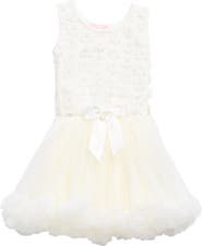 Popatu Kids' 3D Flower Pettidress