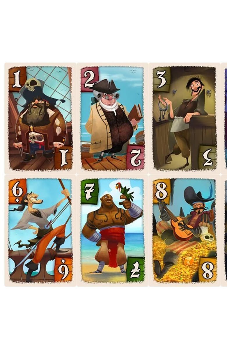 Cheapass Games Pairs Pirate Card Game, Alternate, color,