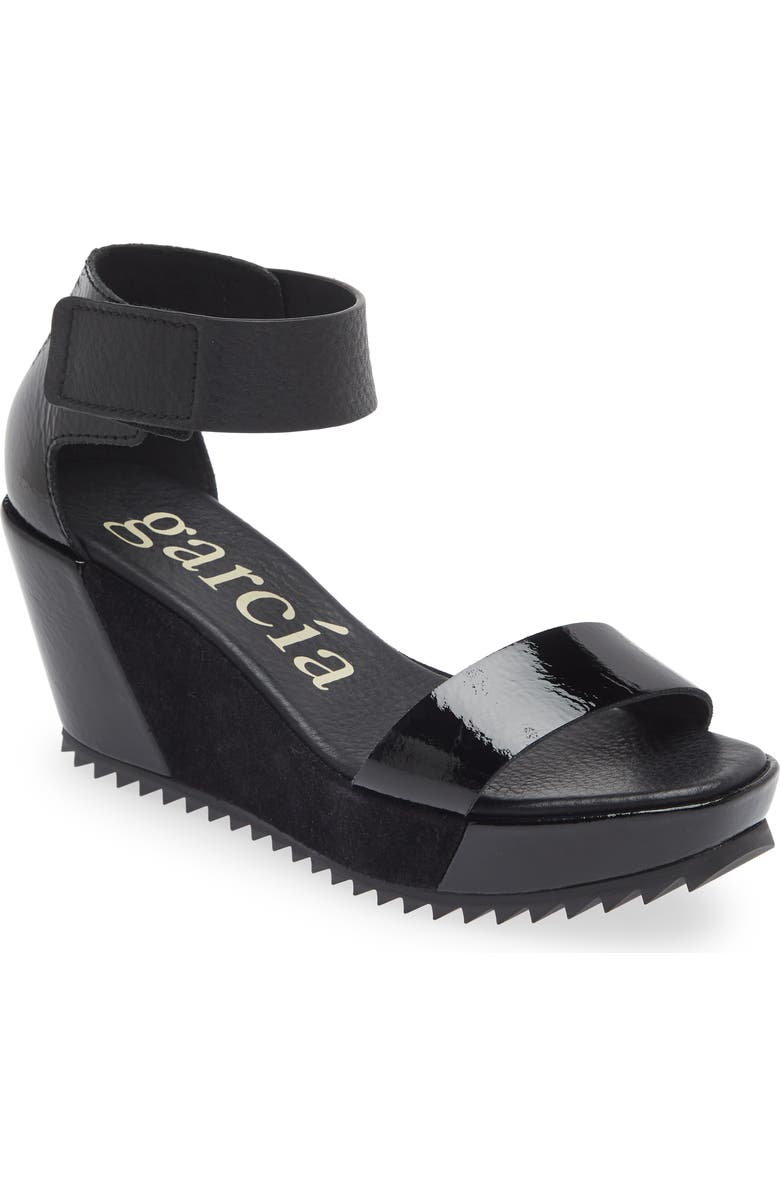 Pedro Garcia Fidelia Platform Wedge Sandal, Main, color,