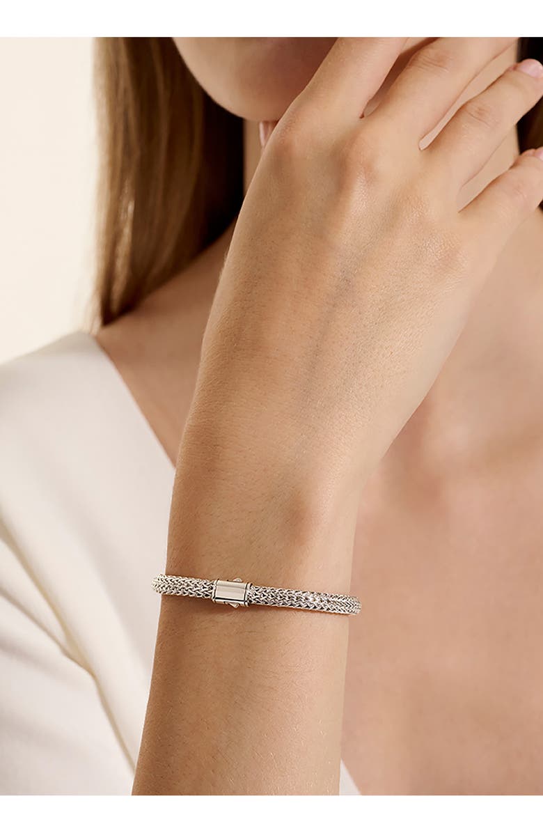 John Hardy Icon Reversible Bracelet, 5mm, Alternate, color, Silver And Gold