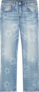 MEMORY LANE Guns & Roses Straight Leg Jeans