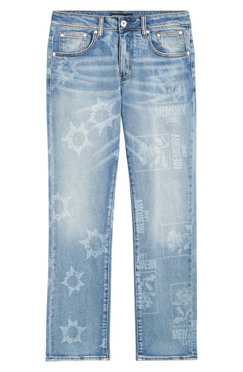 Memory Lane Guns & Roses Straight Leg Jeans