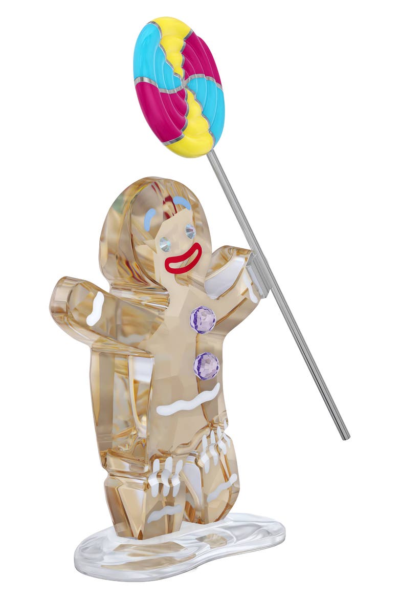 Shrek Gingy Crystal Figurine, Alternate, color, WHITE