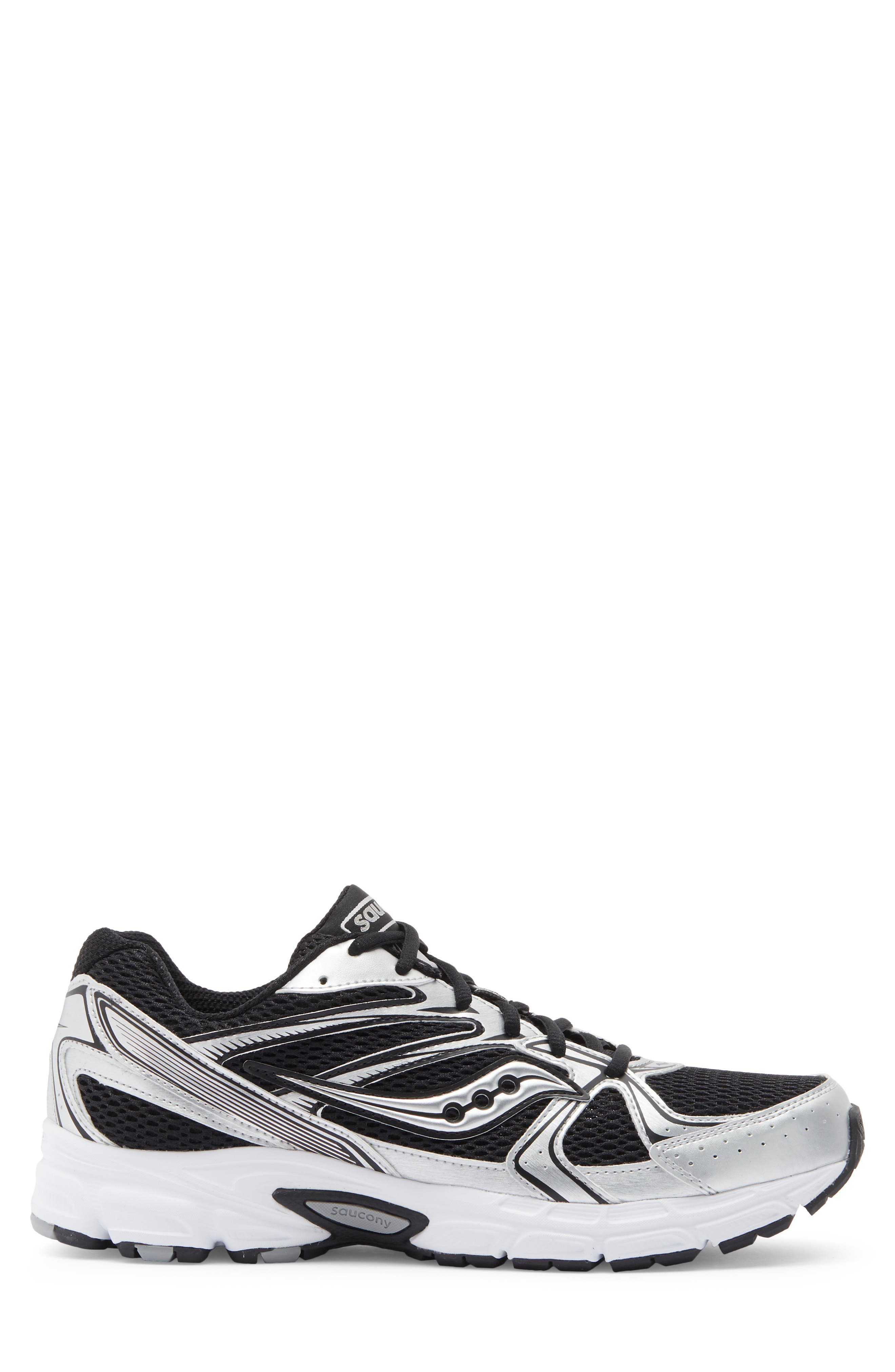Saucony Gender Inclusive Ride Millennium Sneaker, Alternate, color, Black/ Silver
