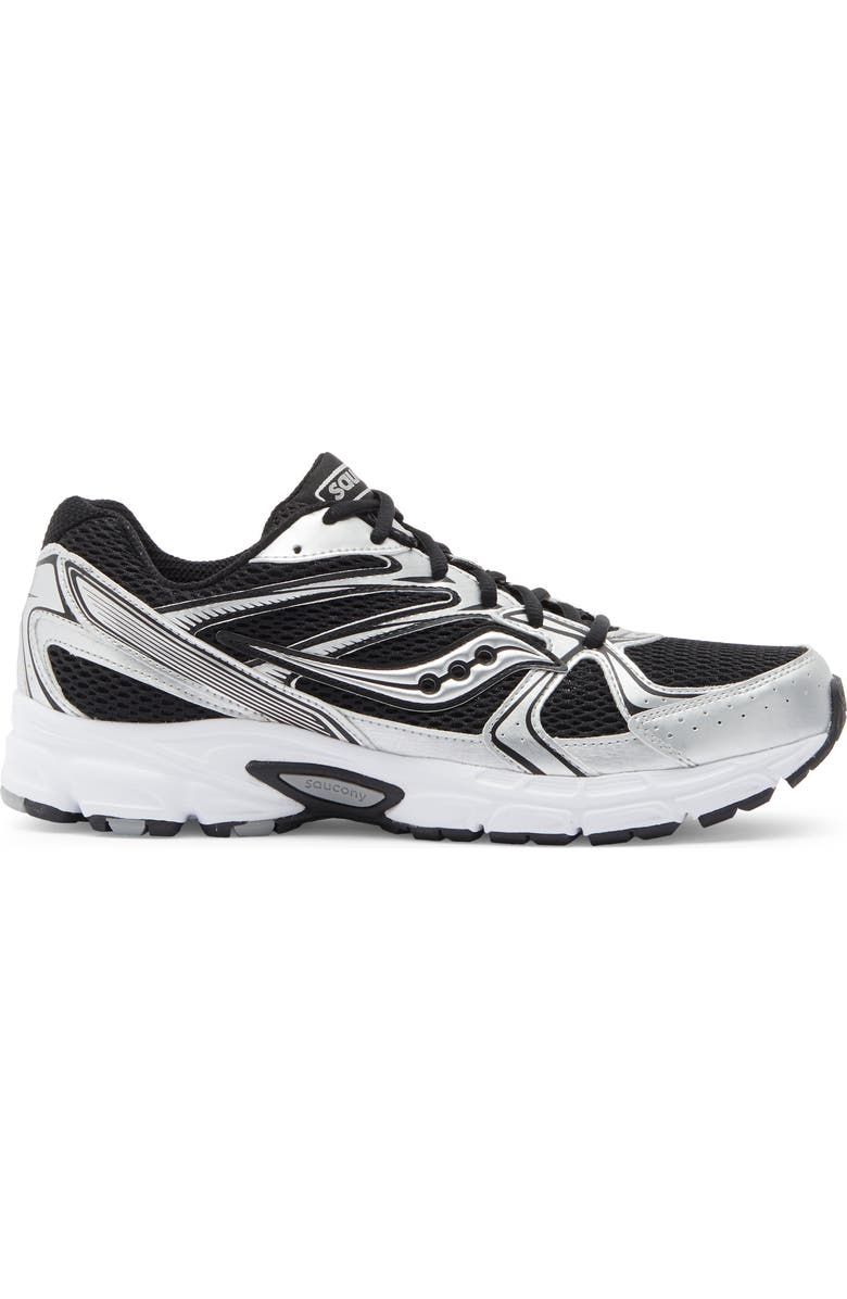 Saucony Gender Inclusive Ride Millennium Sneaker, Alternate, color, Black/ Silver