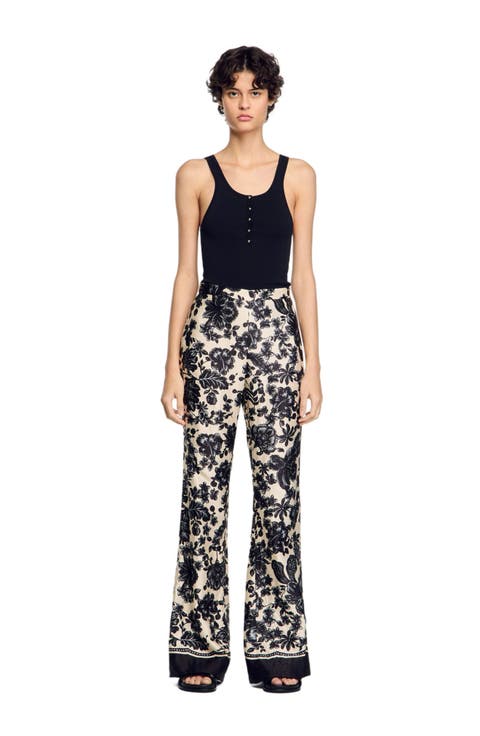 Floral pants