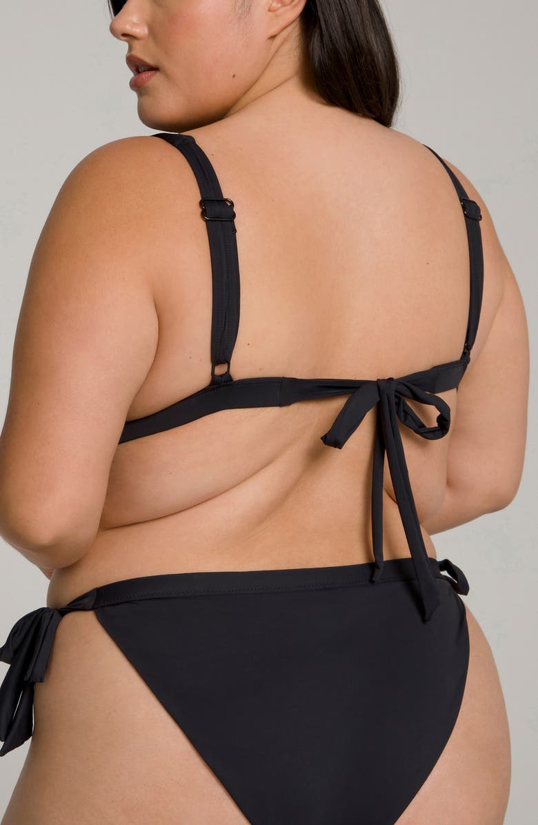 Good American Sexy Boost Bikini Top, Alternate, color, 