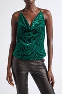 Ramy Brook Amy Cowl Neck Halter Top