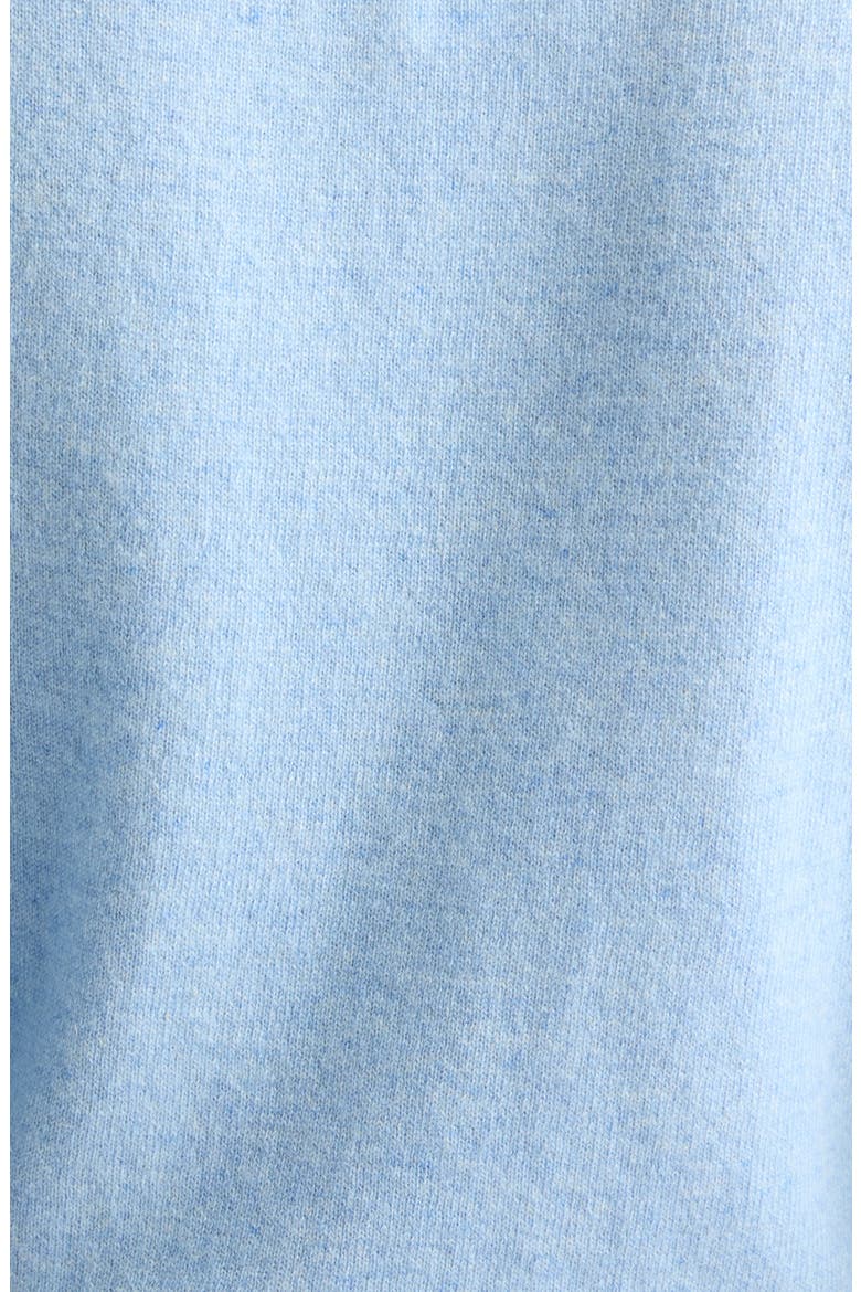 Shana Crewneck Cashmere Sweater, Alternate, color, PALE BLUE RIVER MELANGE