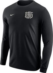 Nike Men's Nike Black Club America CA x CA Long Sleeve T-Shirt