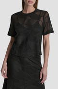 DKNY Croton Lace Top