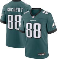 Nike Men's Nike Dallas Goedert Midnight Green Philadelphia Eagles Team Game Jersey