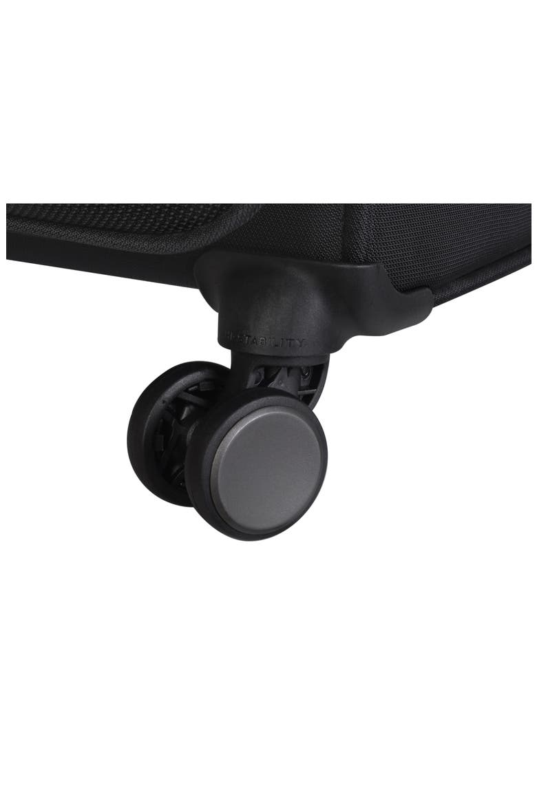 Teleported 28-Inch Expandable Spinner Packing Case, Alternate, color, BLACK