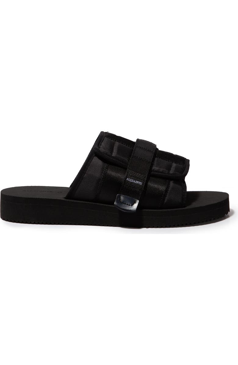 AllSaints Coleman Slide Sandal, Alternate, color,