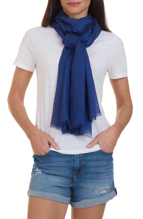 Solid Fringe Scarf