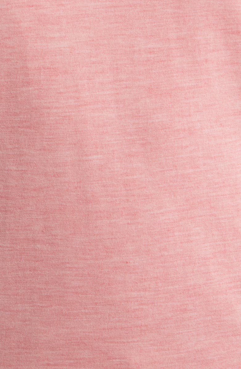 Peter Millar Crown Crafted Excursionist Flex Quarter Zip Pullover, Alternate, color, Pink Crepe