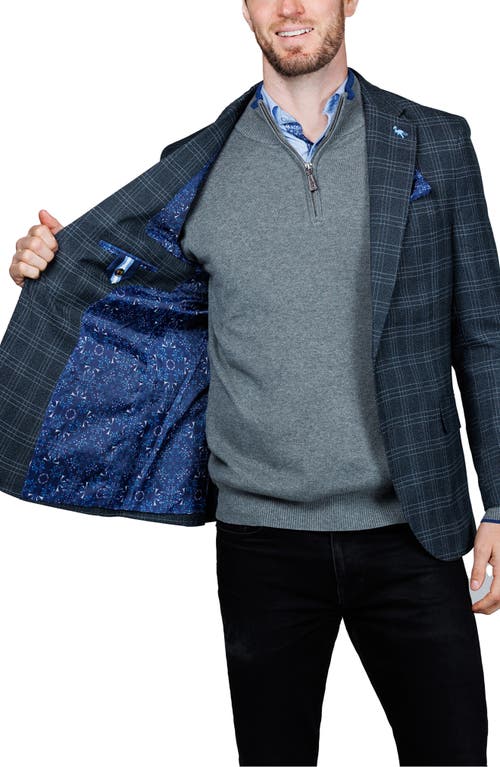 Tailorbyrd Modern Fit Glen Plaid Mèlange Sport Coat In Multi