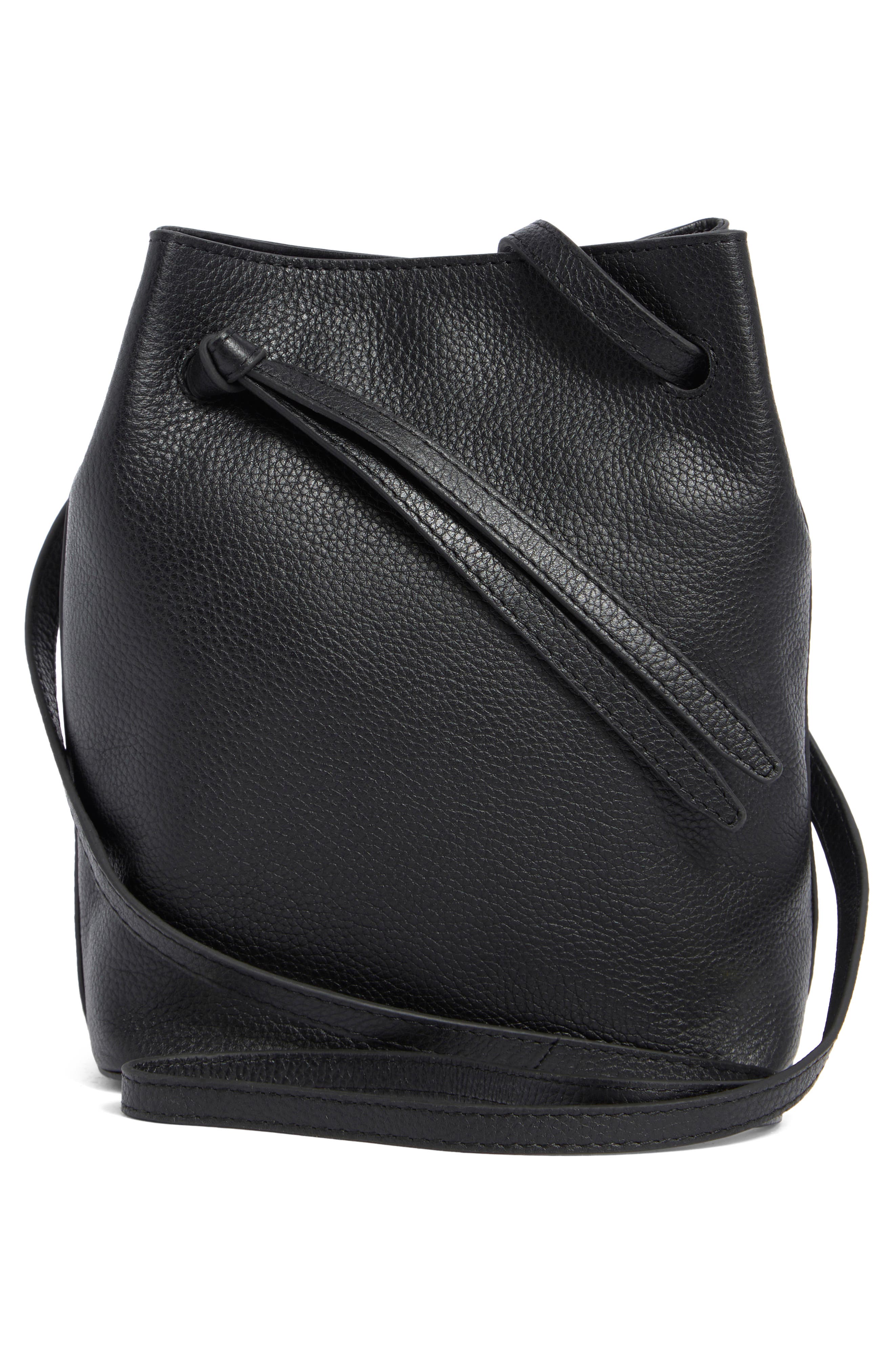 Lucky Brand Ayla Mini Crossbody Bag, Alternate, color, Black