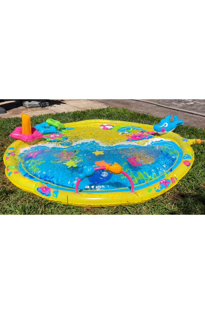 Banzai Wiggle 'N Waves Sprinkling Mat, Alternate, color,