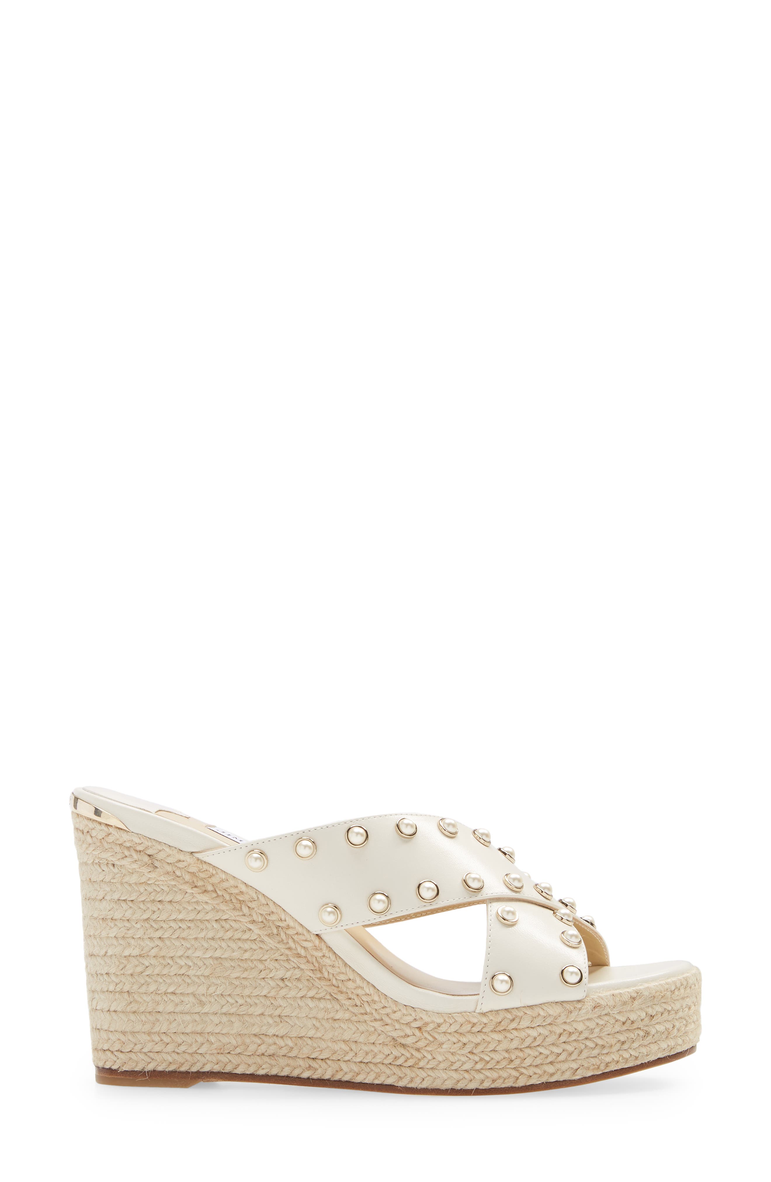 Jimmy Choo Dovina Espadrille Platform Wedge, Alternate, color, 