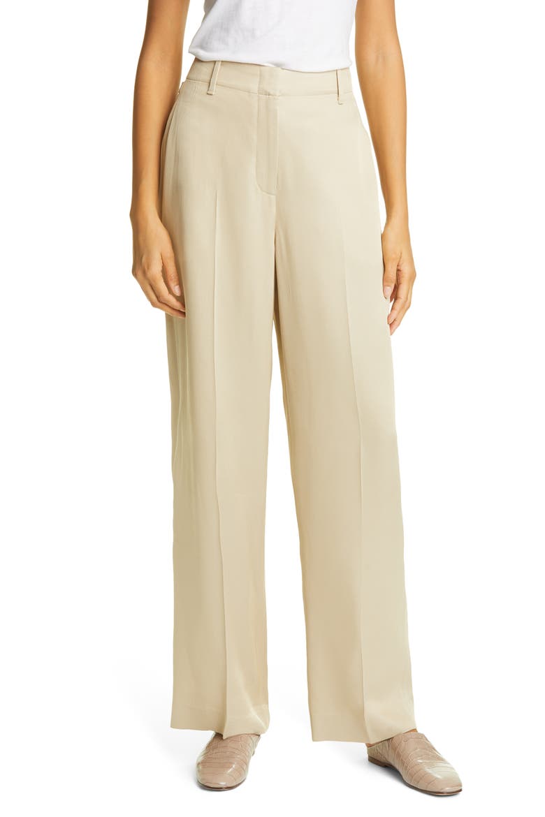 Tab Detail Pants, Main, color, KHAKI