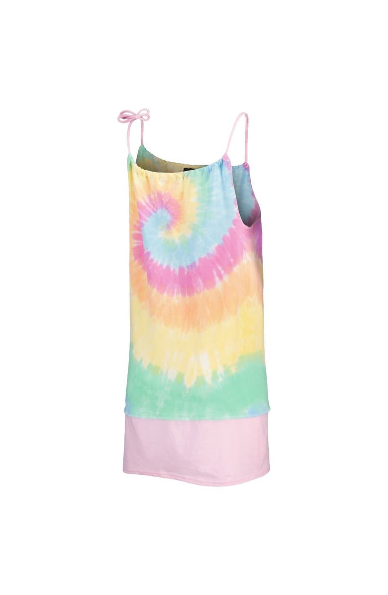 REFRIED APPAREL Women's Refried Apparel New York Yankees Tie-Dye Tank Dress, Alternate, color, White