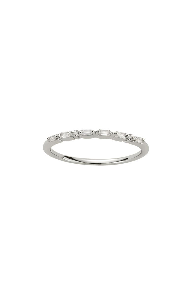 MADE BY MARY Mama Morse Code Ring, Main, color, Silver