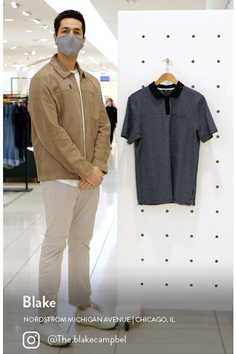 Men's Lastovo Dobby Stitch Short Sleeve Polo video