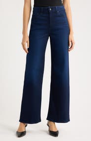 PAIGE Anessa High Waist Wide Leg Jeans