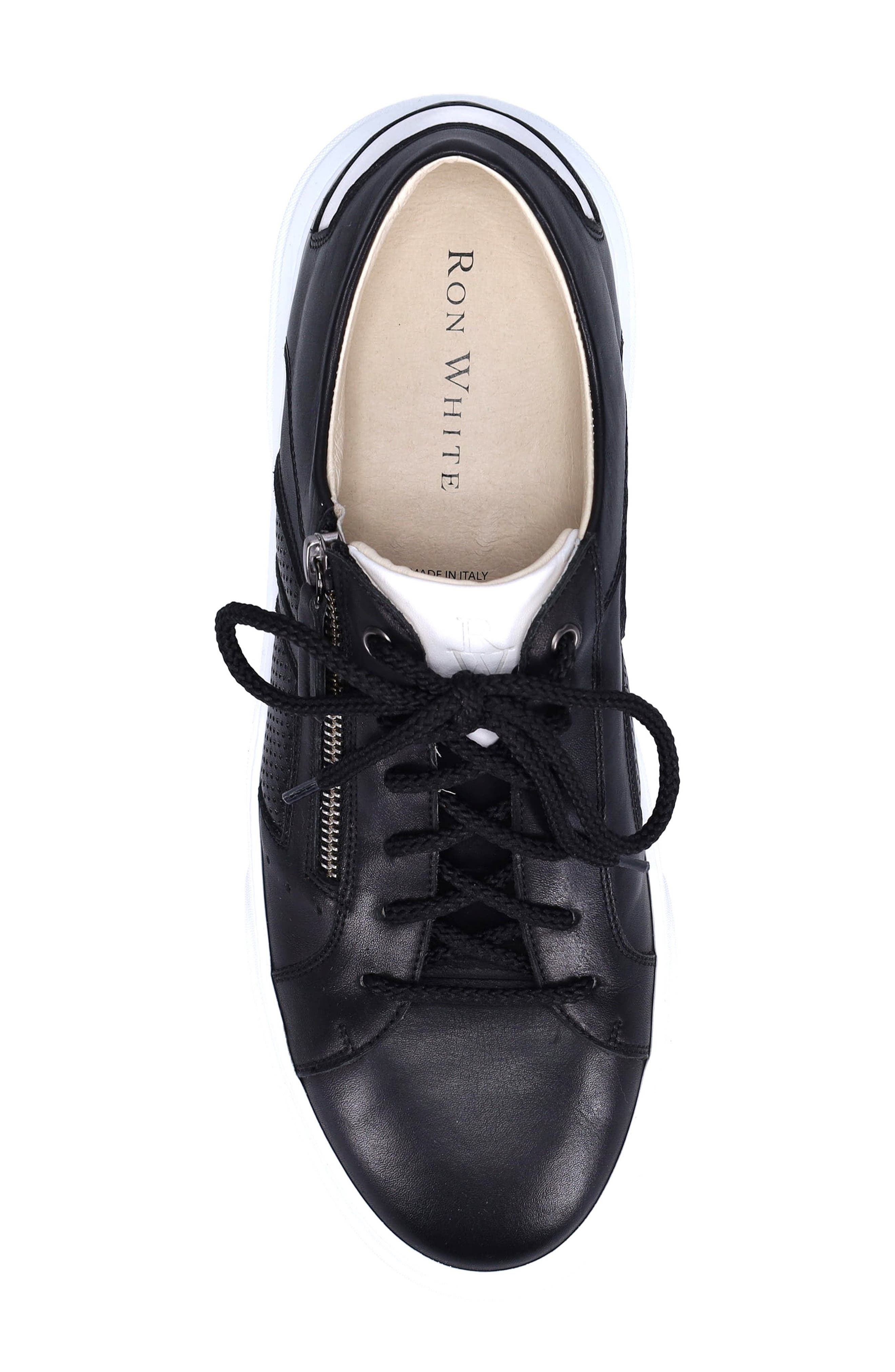 Ron White Mason Low Top Sneaker, Alternate, color, Black
