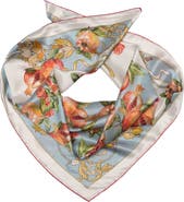 Elizabetta Melograno - Hand Rolled Silk Foulard for Women