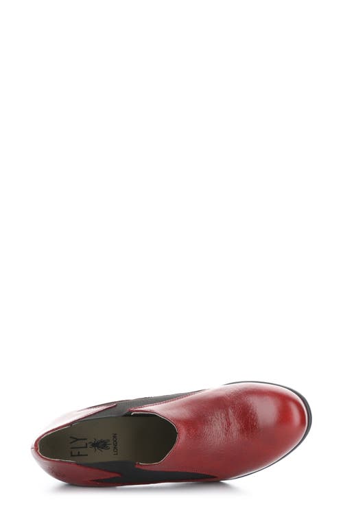 Fly London Kaia Bootie In Red