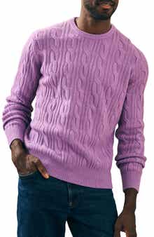 Faherty Reserve Cashmere Crewneck Sweater