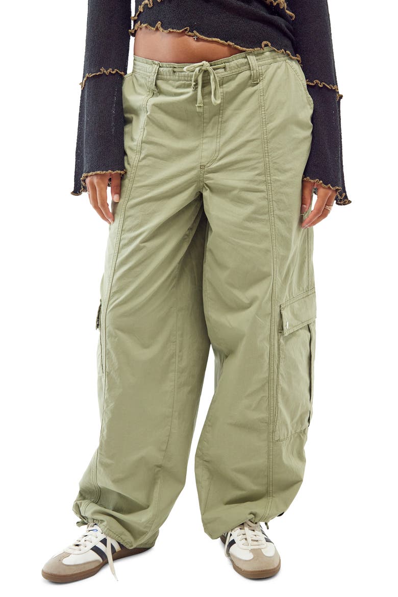 Toni Cotton Cargo Pants, Main, color, KHAKI
